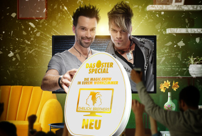 Es geht weiter! Die Ehrlich Brothers kehren Ostern mit neuer Streamingshow zurück in Deutschlands Wohnzimmer!